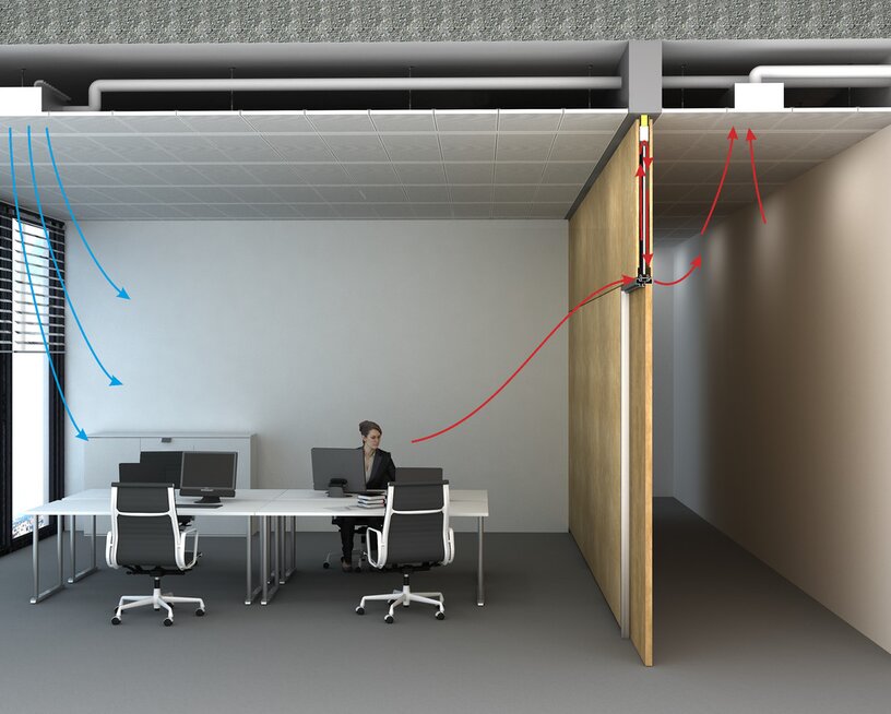 tw_plus-ueberstroemelement_typ1_funktionsdarstellung_00 | © Visualisierung © Lindner Group