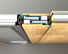tw_plus-ueberstroemelement-typ6-raumsituationB_00 | © Visualisierung © Lindner Group