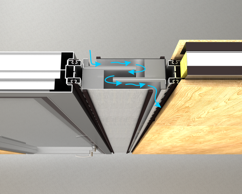 tw_plus-ueberstroemelement-typ6-raumsituationB_00 | © Visualisierung © Lindner Group